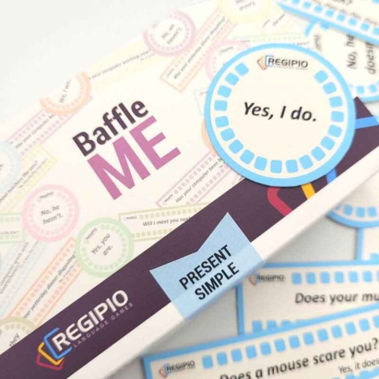 BAFFLE ME – PRESENT SIMPLE gra do nauki języka angielskiego - Creativo ...